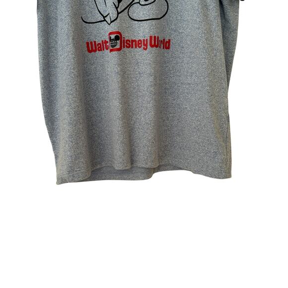 Disney Men's Size Extra Large  Mickey Mouse Heather Blue Short Sleeve T Shirt - Picture 5 of 8